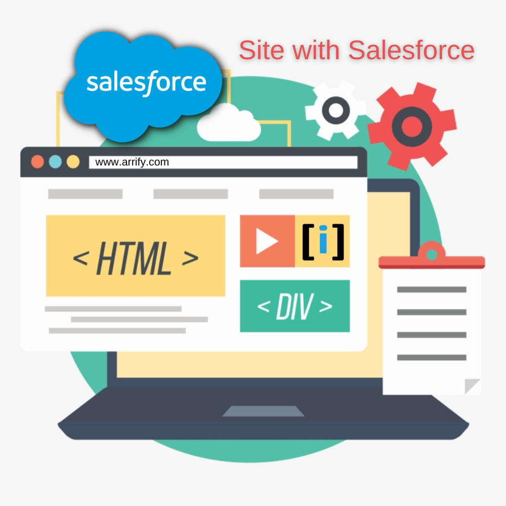 Site with Salesforce