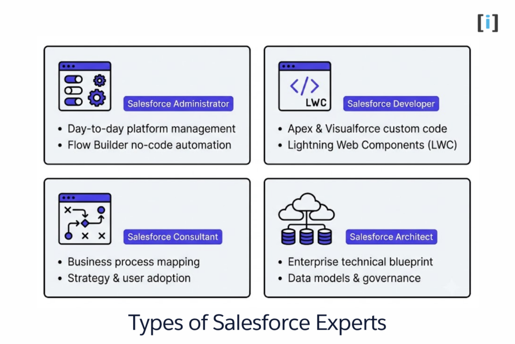 Types of Salesforce Experts