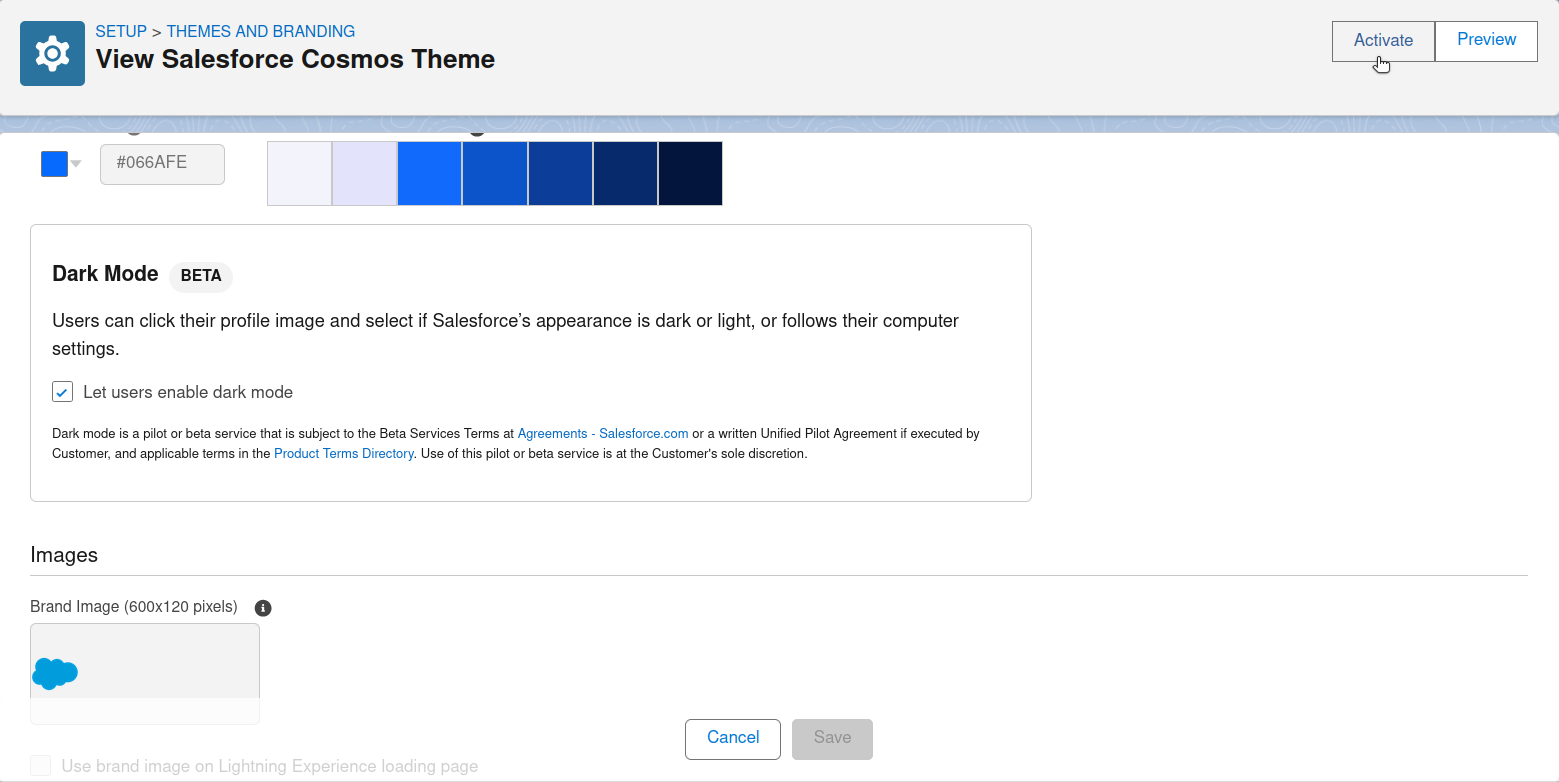 Activate Dark Mode 1