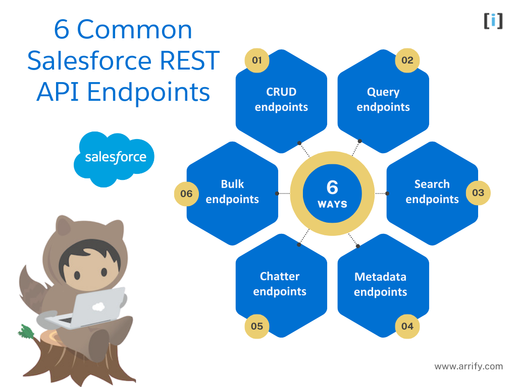 6 common Salesforce REST API Endpoints