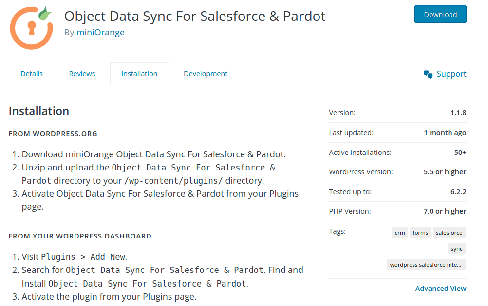Object Data Sync For Salesforce & Pardot