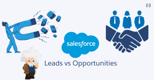 Featured Image Salesforce Leads vs Opportunities
