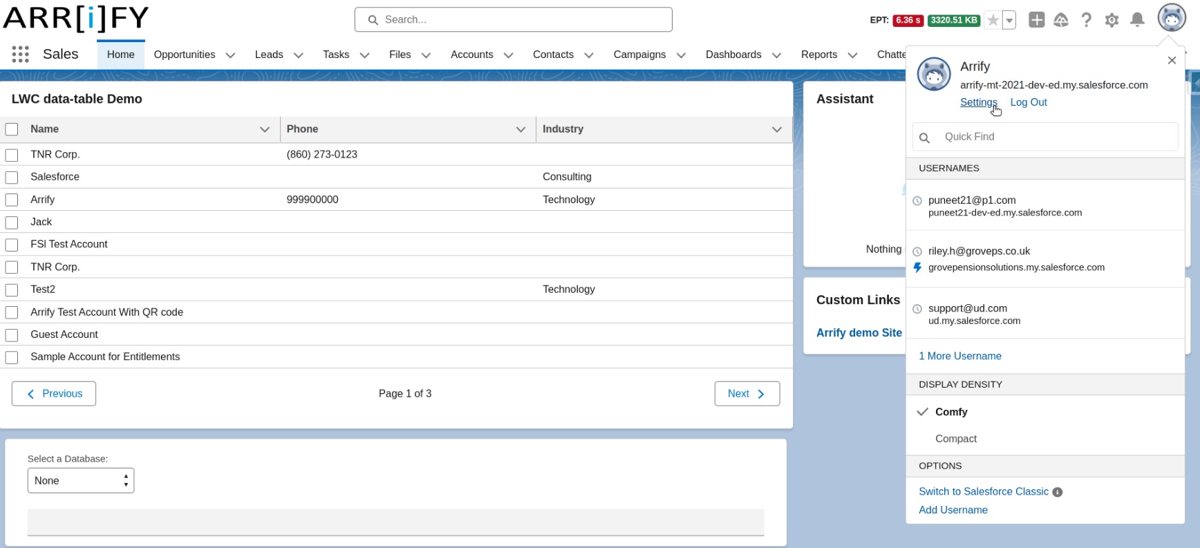 What is a Security Token in Salesforce 3 settings