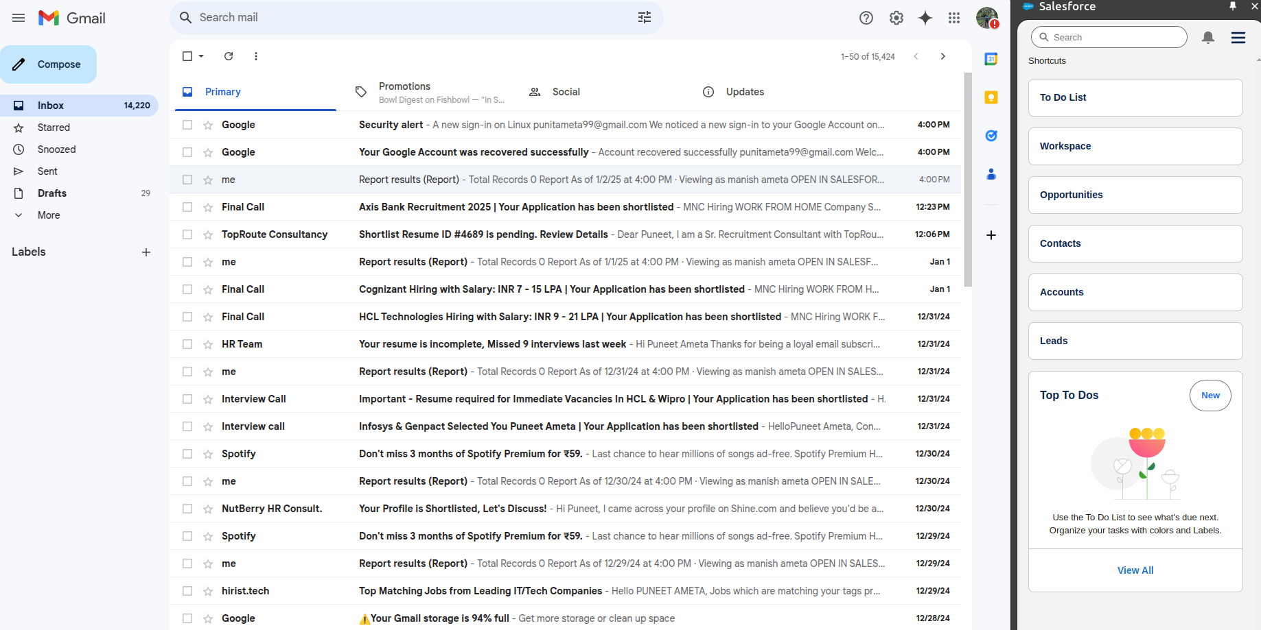 Salesforce Extension for Gmail: Features That Supercharge Sales 8 Salesforce UI with Gmail