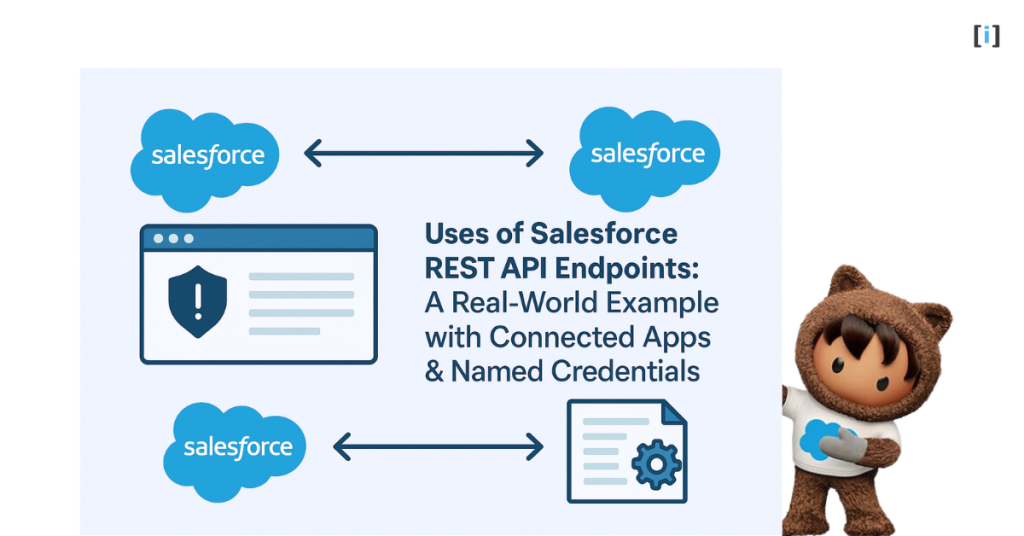 Feature Image of Uses of Salesforce REST API Endpoints A Real World Example with Connected Apps Named Credentials