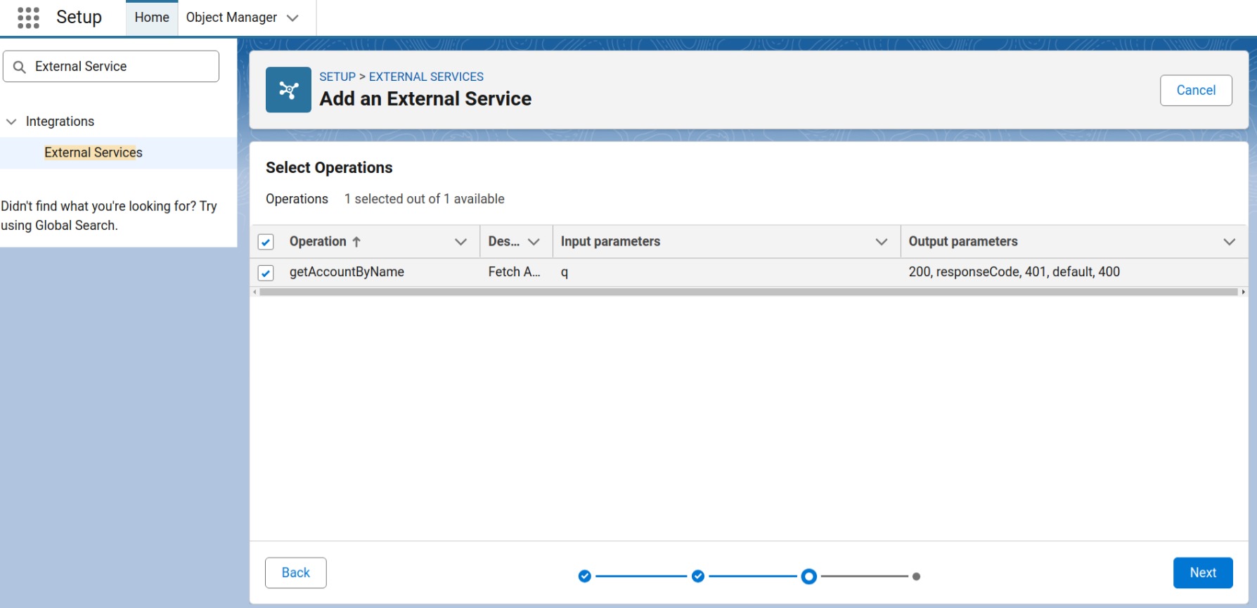 Using Salesforce External Services in Flow: Step-by-Step Guide to Connecting APIs Without Apex 27 add operation on external service