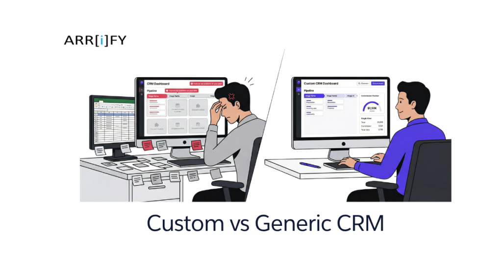 Feature Image of Why Build a Custom CRM Instead of Forcing a Generic One to Fit 1