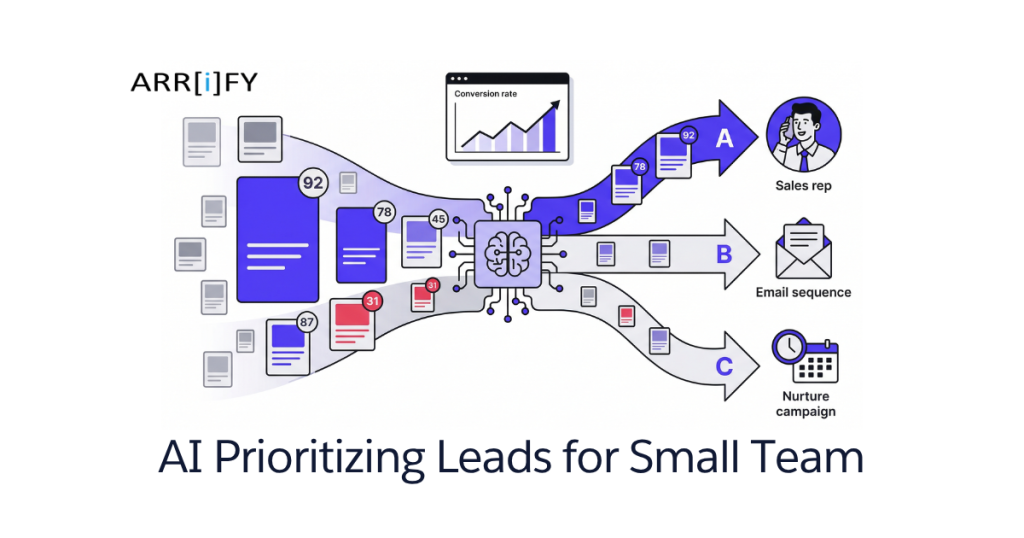 Feature image of AI Prioritizing Leads for Small Sales Team