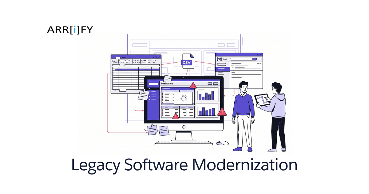 Rebuild Software Legacy Software Modernization: 7 Signs You Need a Rebuild - Arrify