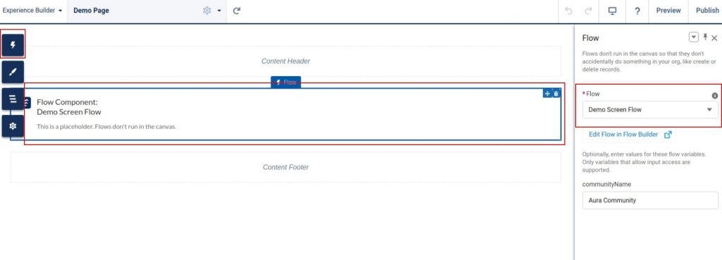 17 Ways to Invoke Salesforce Flows (And When to Use Each) 9 Adding a Salesforce Screen Flow component to an external portal page in Experience Builder