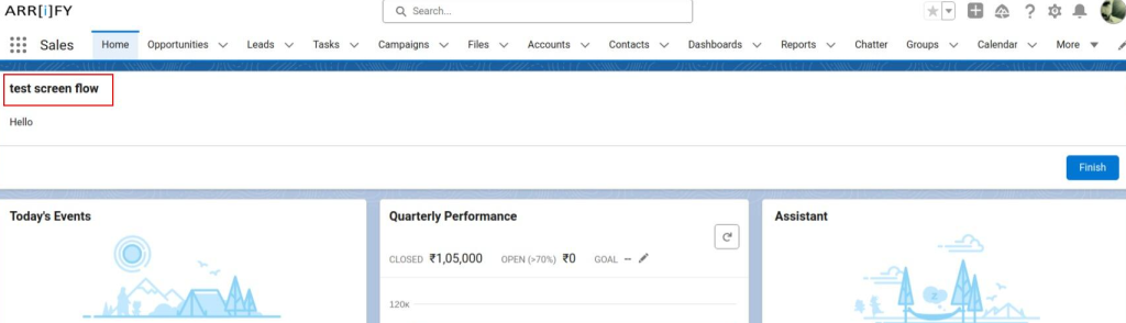 17 Ways to Invoke Salesforce Flows (And When to Use Each) 8 Embedded interactive Screen Flow running directly inside a Salesforce Lightning record page