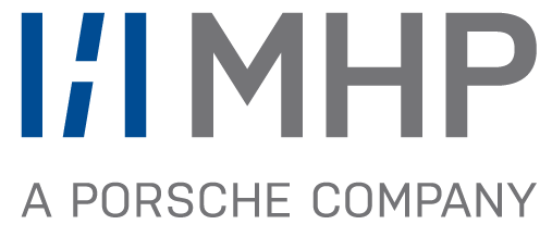 MHP – A Porsche Company Logo